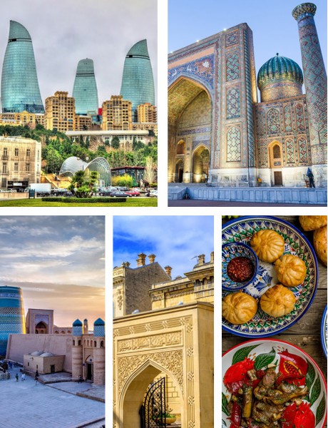 Azerbaijan and Uzbekistan 14 days Private Silk Road Tour