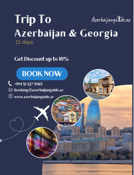 Singapore to Azerbaijan & Georgia All Inclusive Tour package, 10 nights / 11 days
